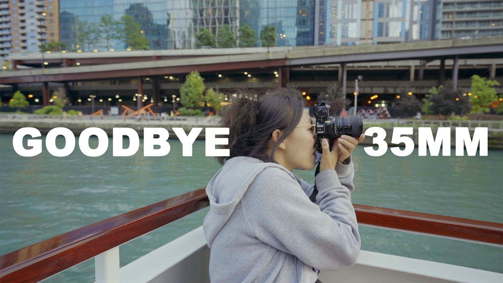 Say Goodbye To 35mm Film Camera | Cinestill 400D in Chicago